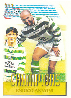 Enrico Annoni Celtic Glasgow 1999 Futera Fans' Selection #82
